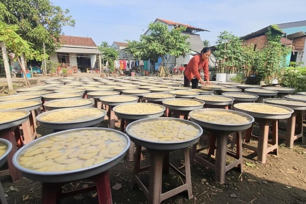 Mứt gừng Bình Nhâm.